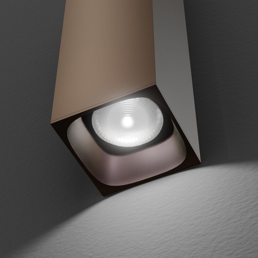 Алюминиевый настенный светильник Amarcords Qube ARCH-00115300 - Вид №4