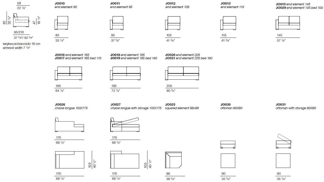 Bodema Модульный угловой диван-кровать sun-id-1506565 - Вид №4