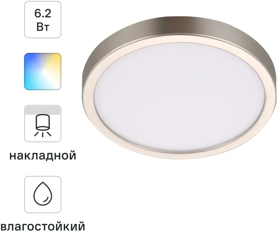 INSPIRE Sanoa - накладной светодиодный спот с регулируемой яркостью 85323812