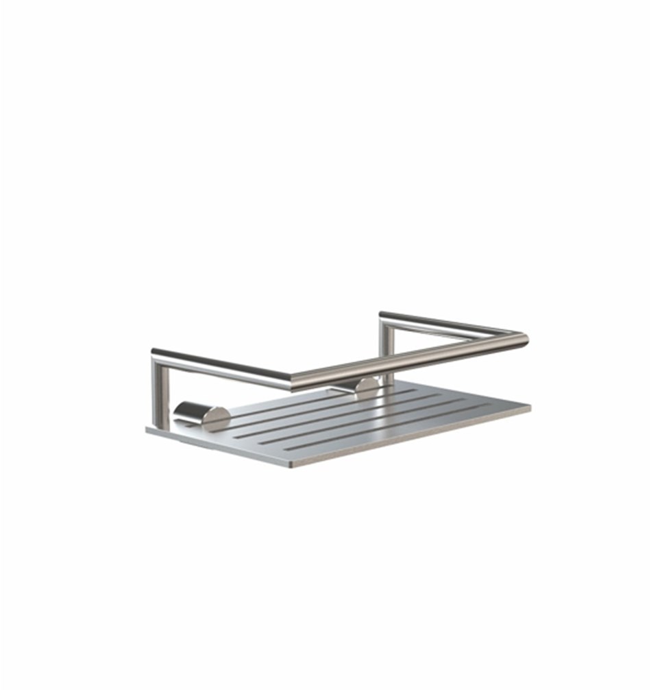 FROST Душевая полка 1, 20см » матовая. Нержавеющая сталь Матовый N1937 