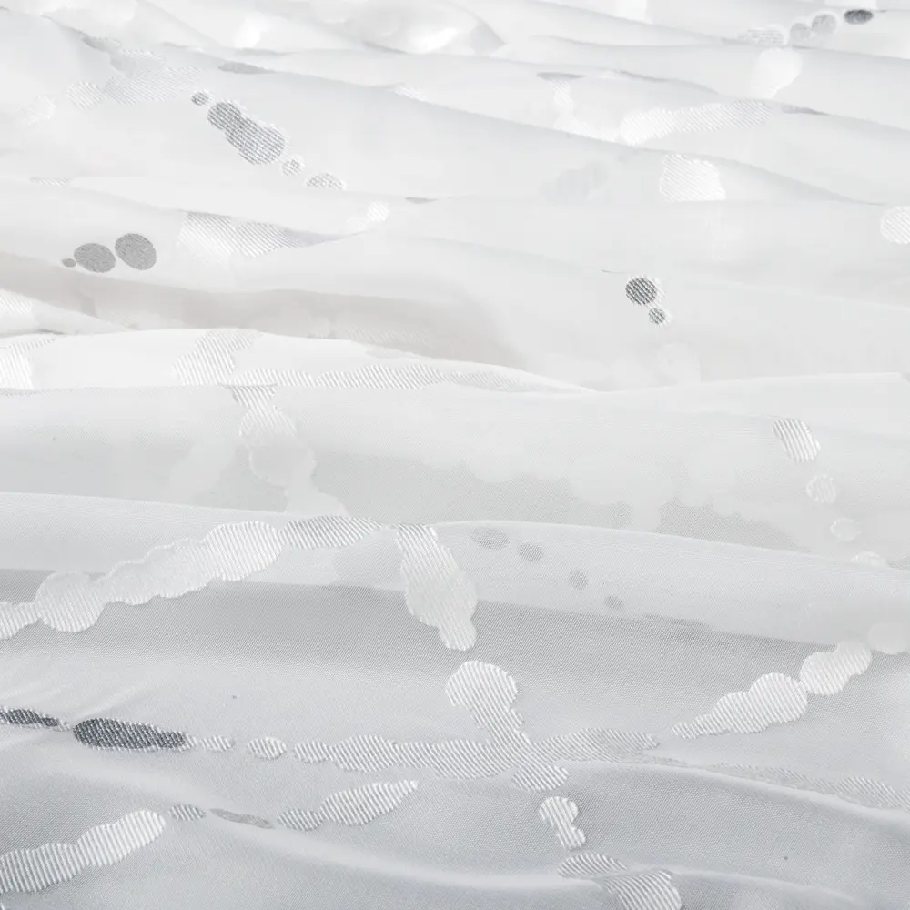 Тюль на ленте «Капель» 250x280 см цвет белый GARDEN STLM-2116648 - Вид №2