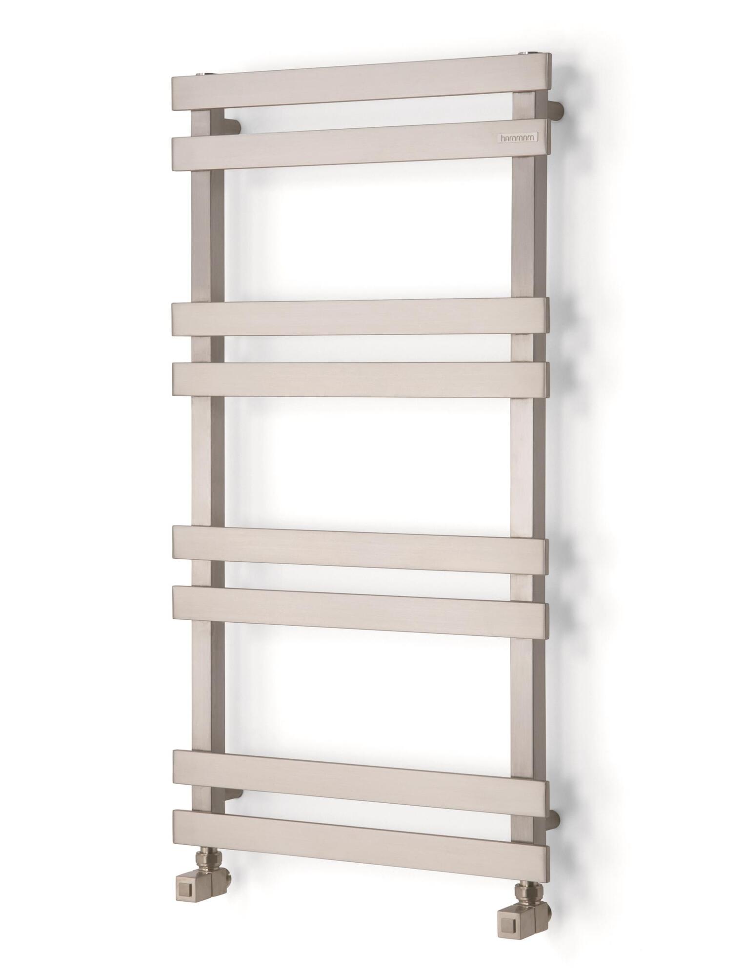 Полотенцесушитель Hammam URANUS Stainless steel  комбинированный; электрический или водяной Сталь  - Вид №21