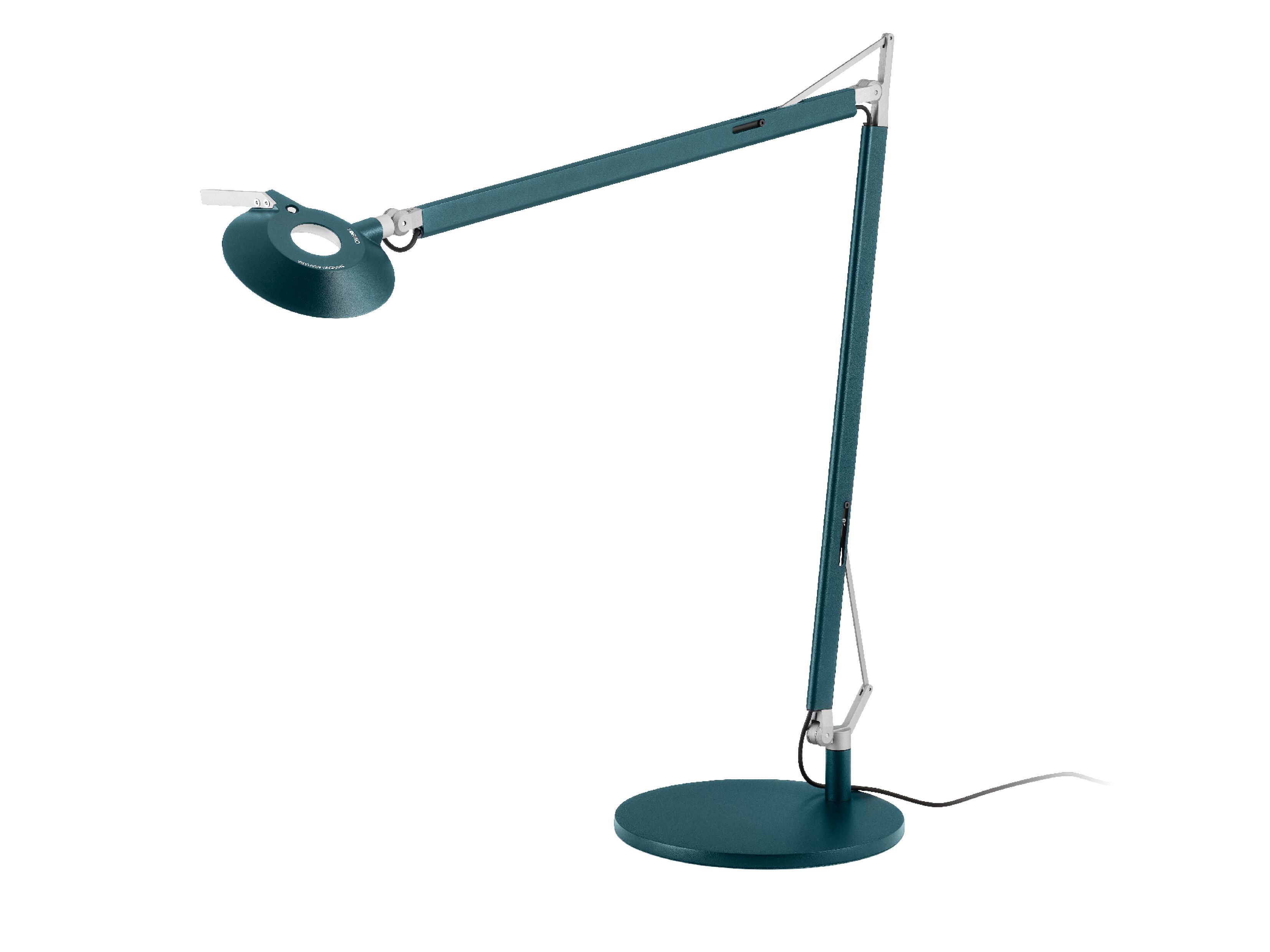 Алюминиевая настольная лампа с гибким кронштейном In Stock Stilnovo ARCH-00030910