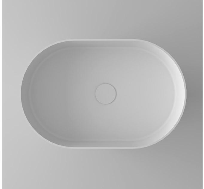 Sa0512 Накладная раковина на столешницу  овальная Blu Bathworks® Halo - Вид №1