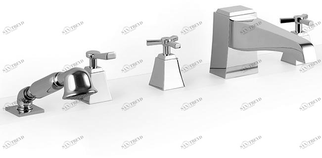 Devon&Devon Метчик из латуни для монтажа на обод на 5 отверстий Time 2time254cr