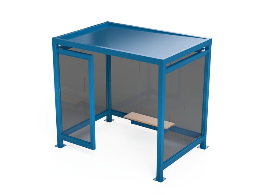 Стальной и стеклянный навес для автобусной остановки Studio Città VAPORA ARCH-00103934