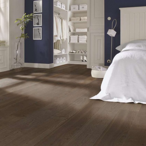 Паркетная доска Meister PD 400 Cottage Античный коричневый 8554 Дуб Рустик с брашью (Текстурированная) 2200х180 мм 2300200006 - Вид №5