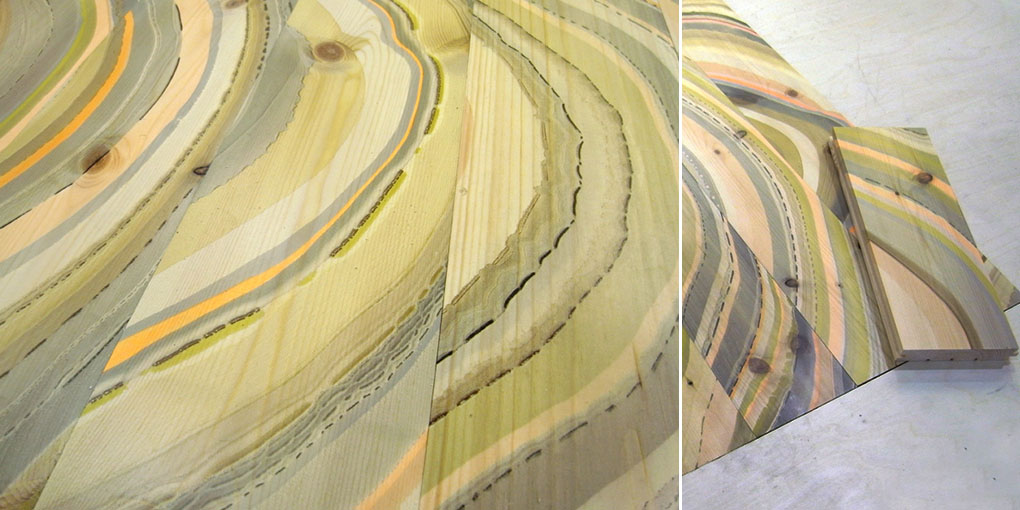 Паркетная доска Green Arch Snedker Studio Marbelous Wood GREENARCH - Вид №2