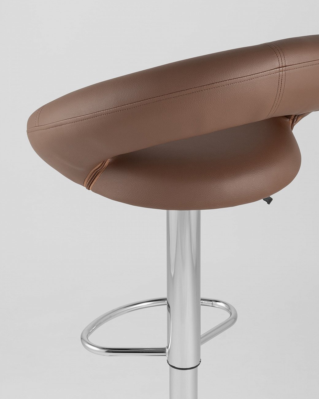 Стул барный со спинкой коричневый из экокожи "Купер" STOOL GROUP  00-3946010 Коричневый  - Вид №6