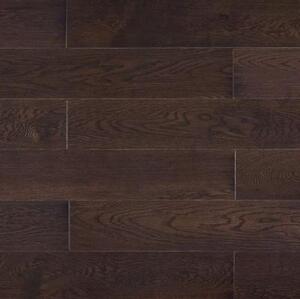 Массивная доска Amber Wood Кофе Дуб (Гладкая) 300-1800х90 мм.