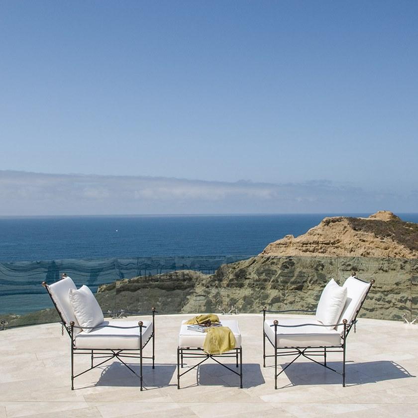 JANUS et Cie Подставка для ног из нержавеющей стали Amalfi sun-id-1393348 - Вид №2