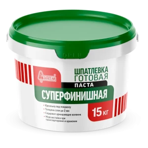 Шпатлевка полимерная суперфинишная Старатели 15 кг 82040757 STLM-2028694
