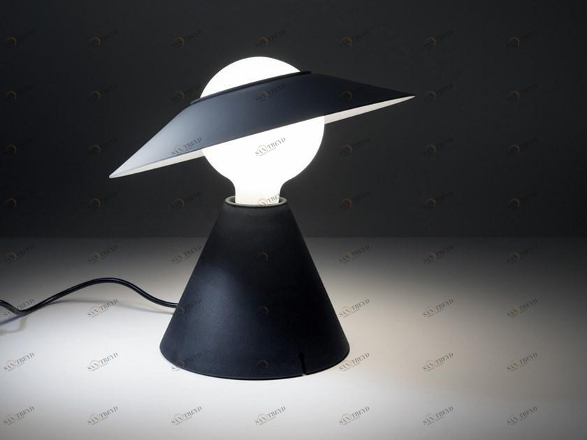 Stilnovo Настольная светодиодная лампа из epdm и алюминия Fante sun-id-1436212
