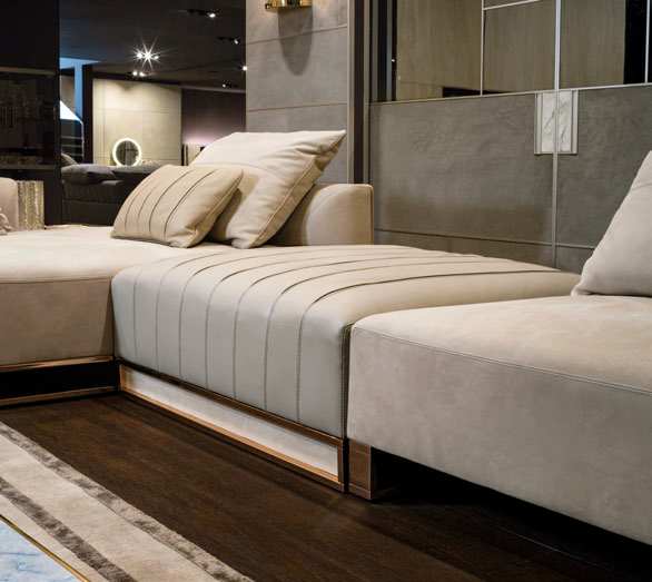 Диван SHEFFIELD COMPOSIZIONE 2 LONGHI Serie W 523 3  - Вид №4