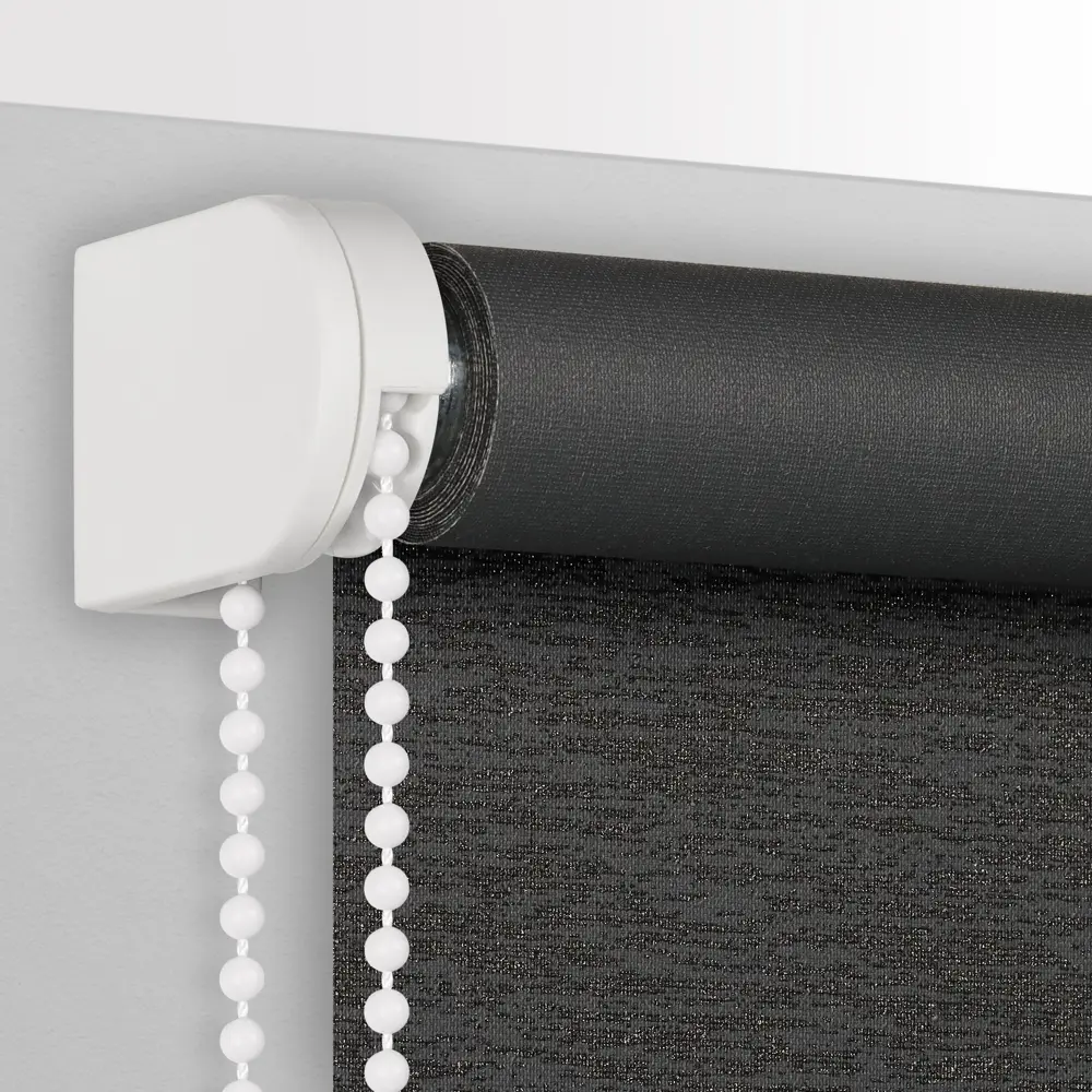 Штора рулонная Shine 40x160 см черная PRAKTO STLM-2026999 - Вид №1