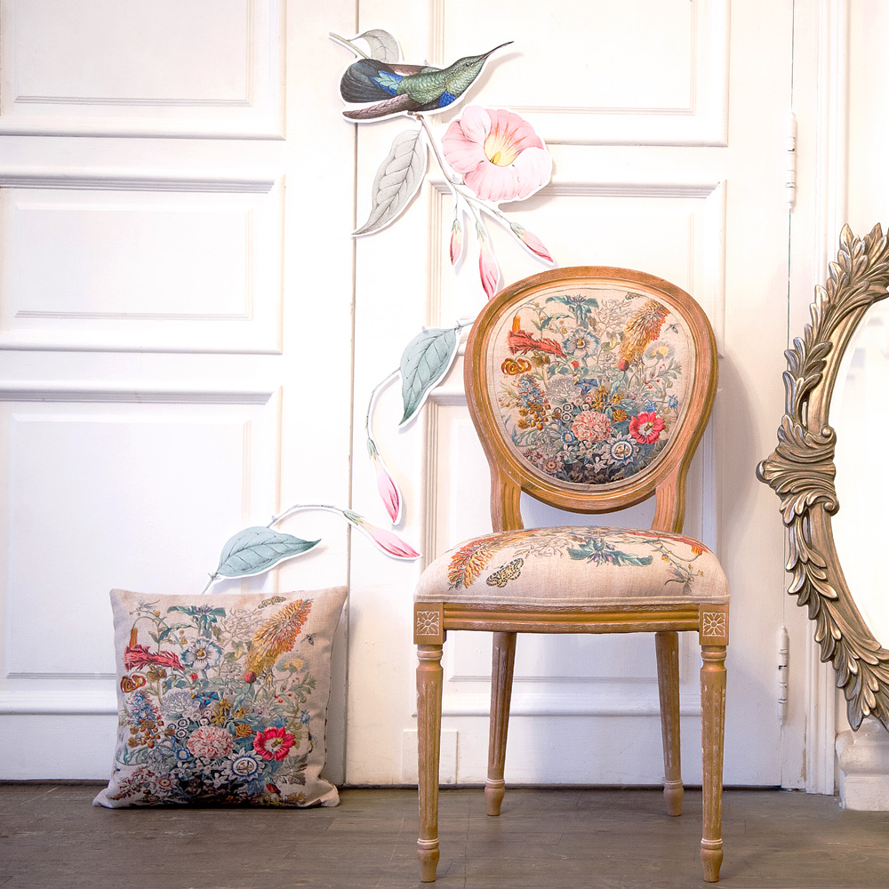 121108 Стул «12 месяцев цветения», версия Август Object Desire  - Вид №3