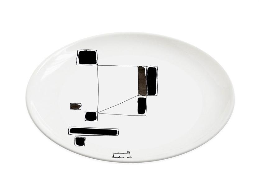 Kiasmo Керамическая тарелка Variation K+mv3 - Вид №1