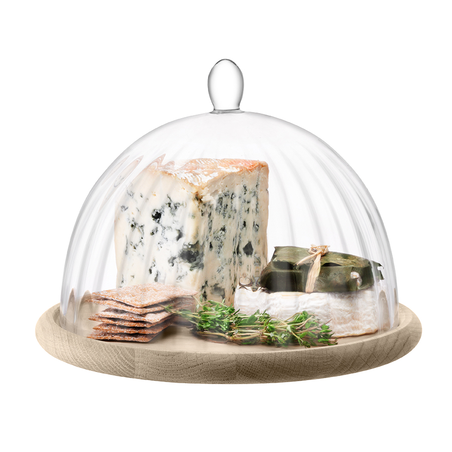 G1357-25-776 Блюдо со стеклянным куполом aurelia d25 см LSA International  - Вид №2