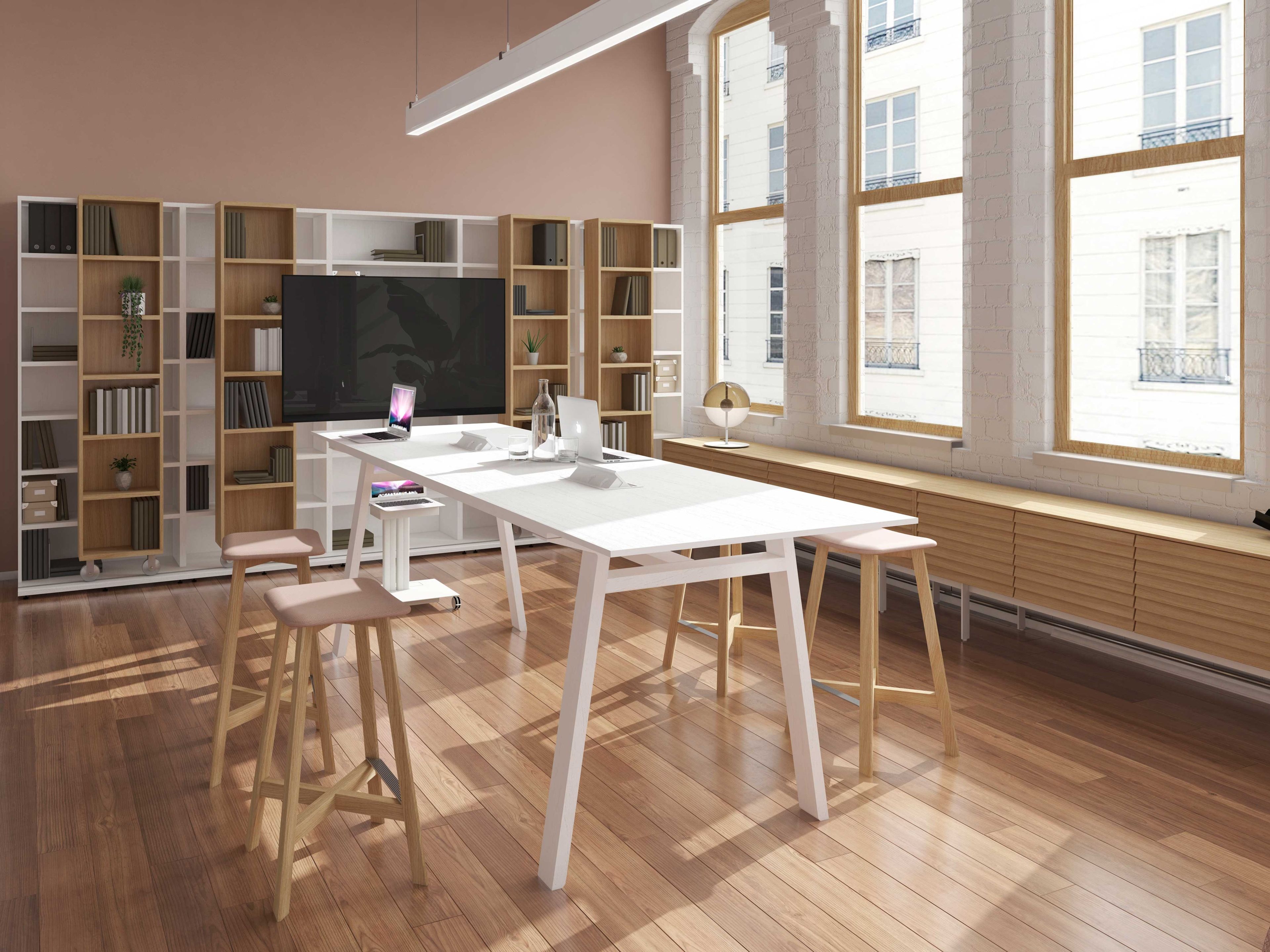 Деревянный шкаф с распашными дверями Punt Сассекс ARCH-00035164 - Вид №8