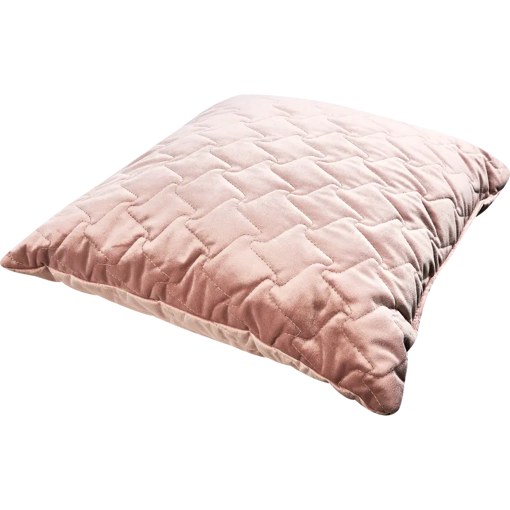 Подушка декоративная Linen Way Verona 50x50 см цвет розовый Kiss 5 STLM-2159969 - Вид №1