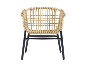 Кресло из ротанга и каучукового дерева