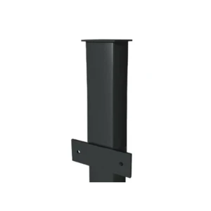 Столб с планками 40x40 мм 3 м металл черный