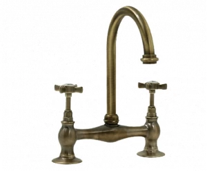 BLEU PROVENCE Смеситель для кухни на два отверстия с поворотным изливом Rubinetti da cucina Rkf11br