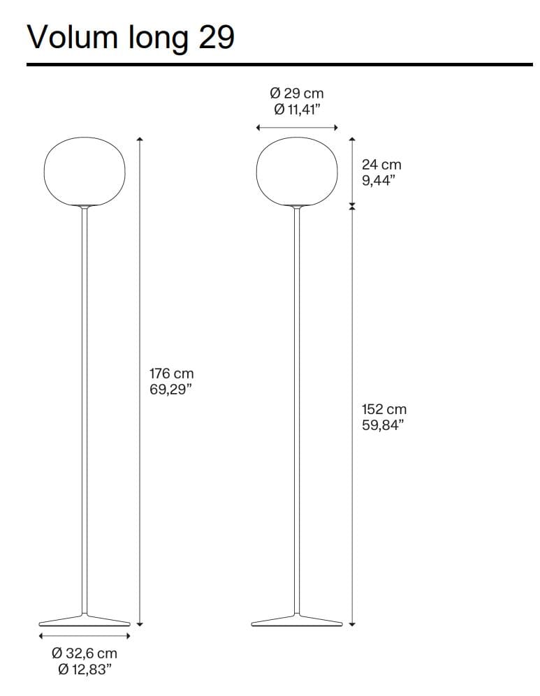 Выдувное стекло светодиодный торшер Lodes Volum ARCH-00123591 - Вид №7