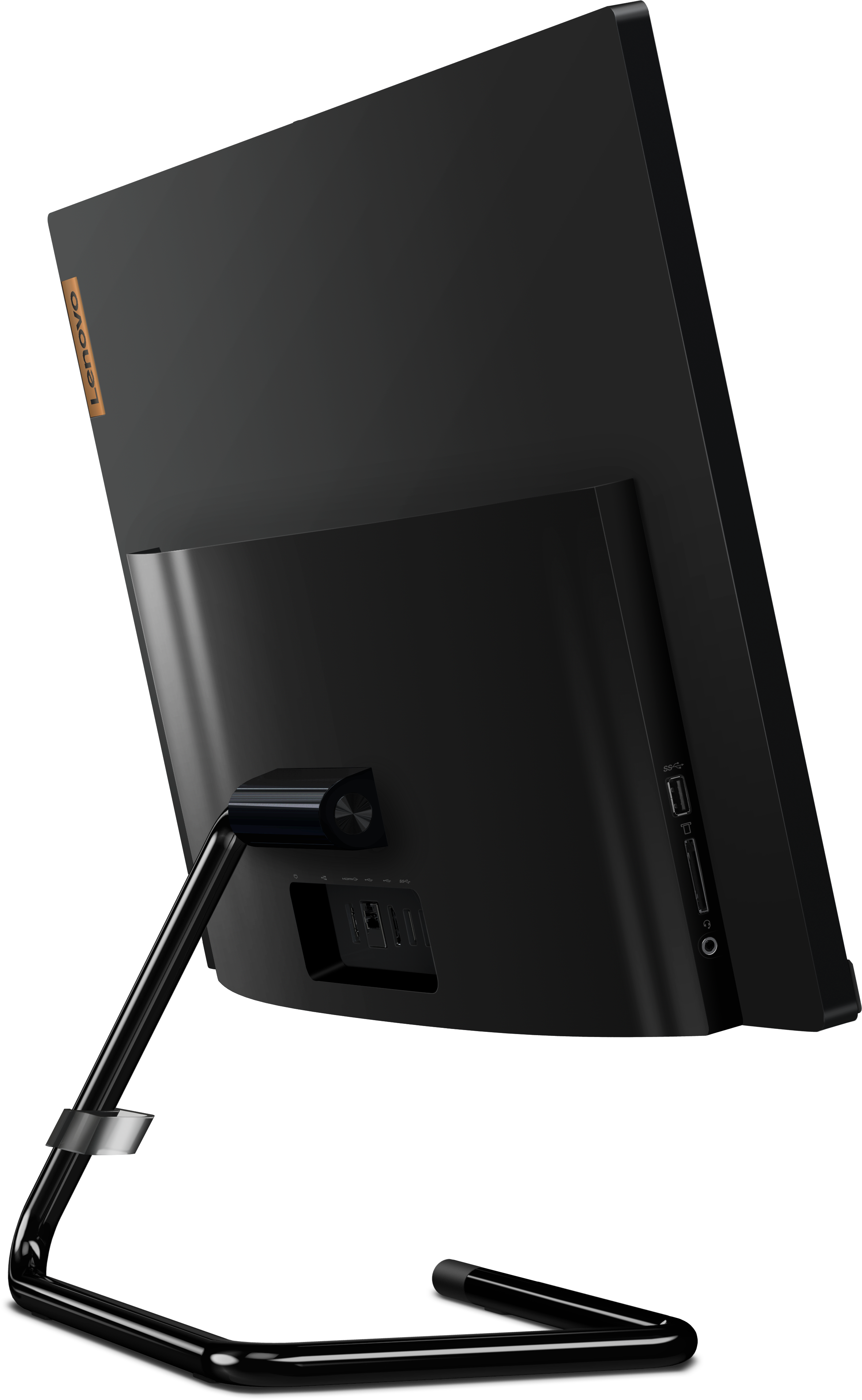 F0E800FVRK ideacentre aio a340-24iwl 23.8"(1920x1080 ips)/intel core i3 10110u(2.1ghz)/8192mb/1000gb/dvdrw/int:intel uhd graphics 620/bt/wifi/war 1y/5.87kg/black/dos + клавиатура, мышь usb Lenovo Santreyd  - Вид №7