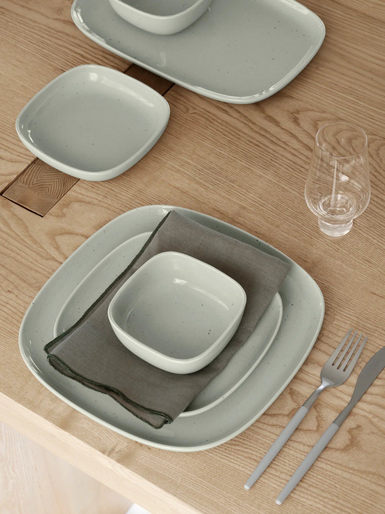 Квадратная тарелка из керамогранита blomus Vahlo ARCH-00025848 - Вид №1