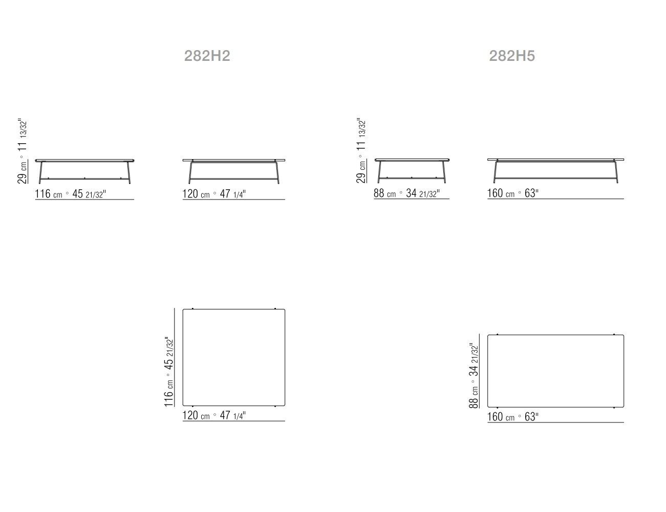 Низкий каменный журнальный столик Flexform Any Day Outdoor ARCH-00085560 - Вид №2