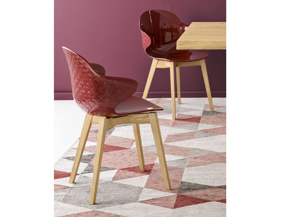 Стул из поликарбоната с подлокотниками Calligaris SAINT TROPEZ ARCH-00087139