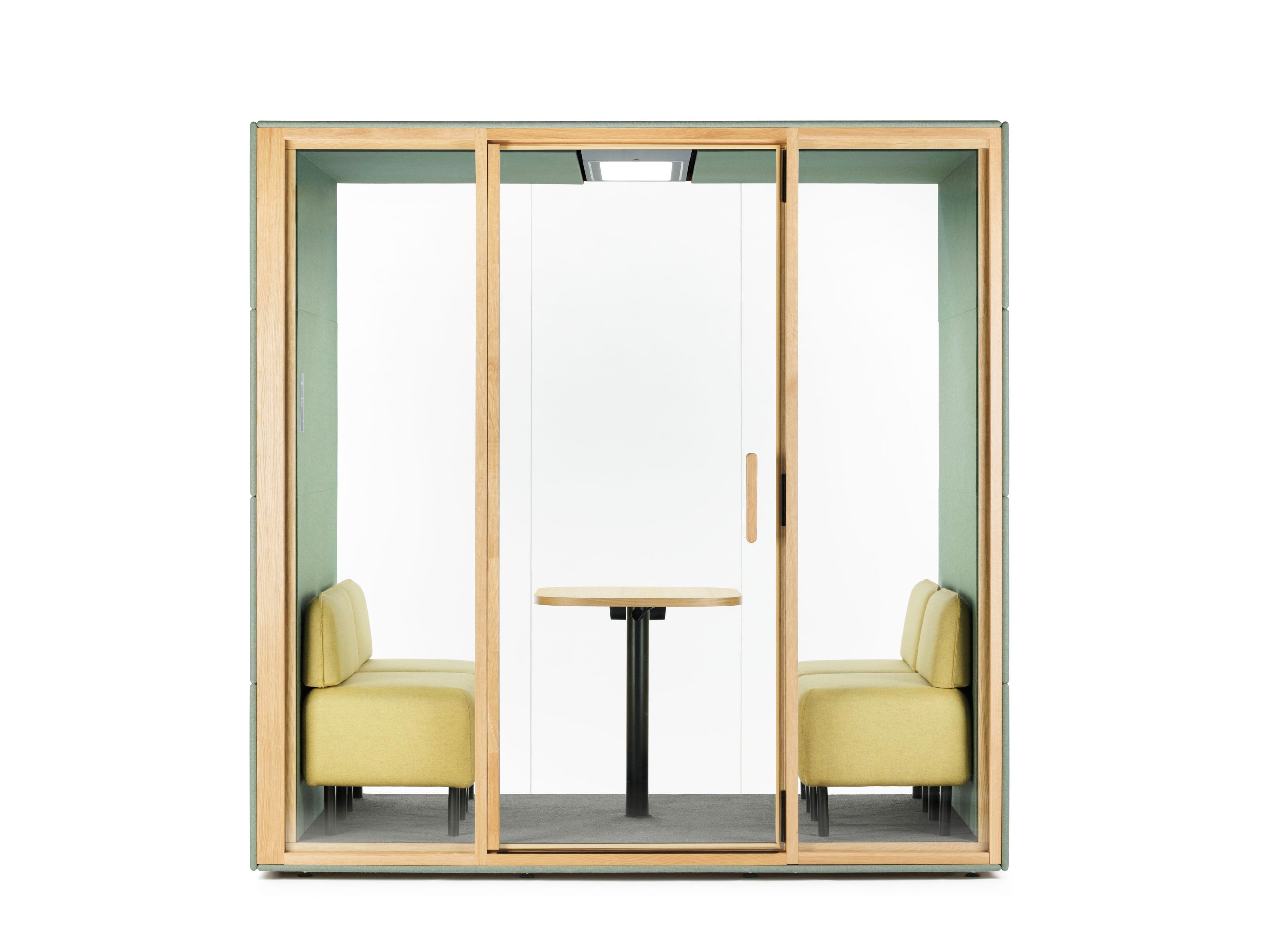 Многосторонняя акустическая офисная кабина со встроенным освещением SilentLab GEN4 ARCH-00101006