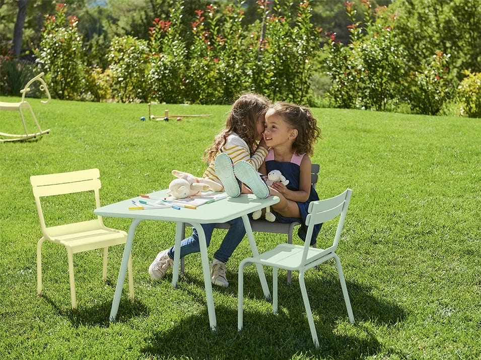 Штабелируемый алюминиевый стул Fermob Luxembourg Kid ARCH-00099275 - Вид №4