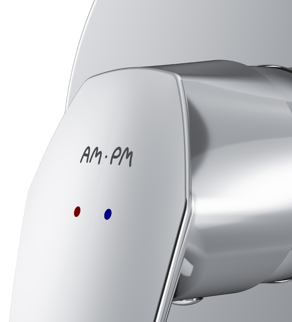 F9075000 cмеситель д/душа монтируемый в стену хром шт. AM.PM Gem - Вид №4