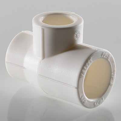 VTp.735.0.050025050 Фитинг полипропиленовый – тройник переходной Valtec 50 x 25 x 50 мм  - Вид №1