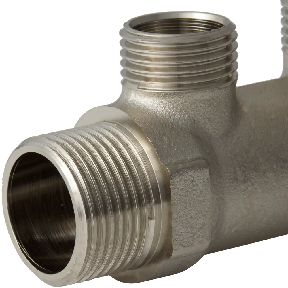 Коллектор с наружной резьбой Valtec на 3 выхода 3/4"x1/2" VTc.500.N.0503 10526807 STLM-2121311  - Вид №1