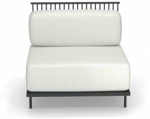 emu Садовое кресло из мягкой ткани Cannolè 1081