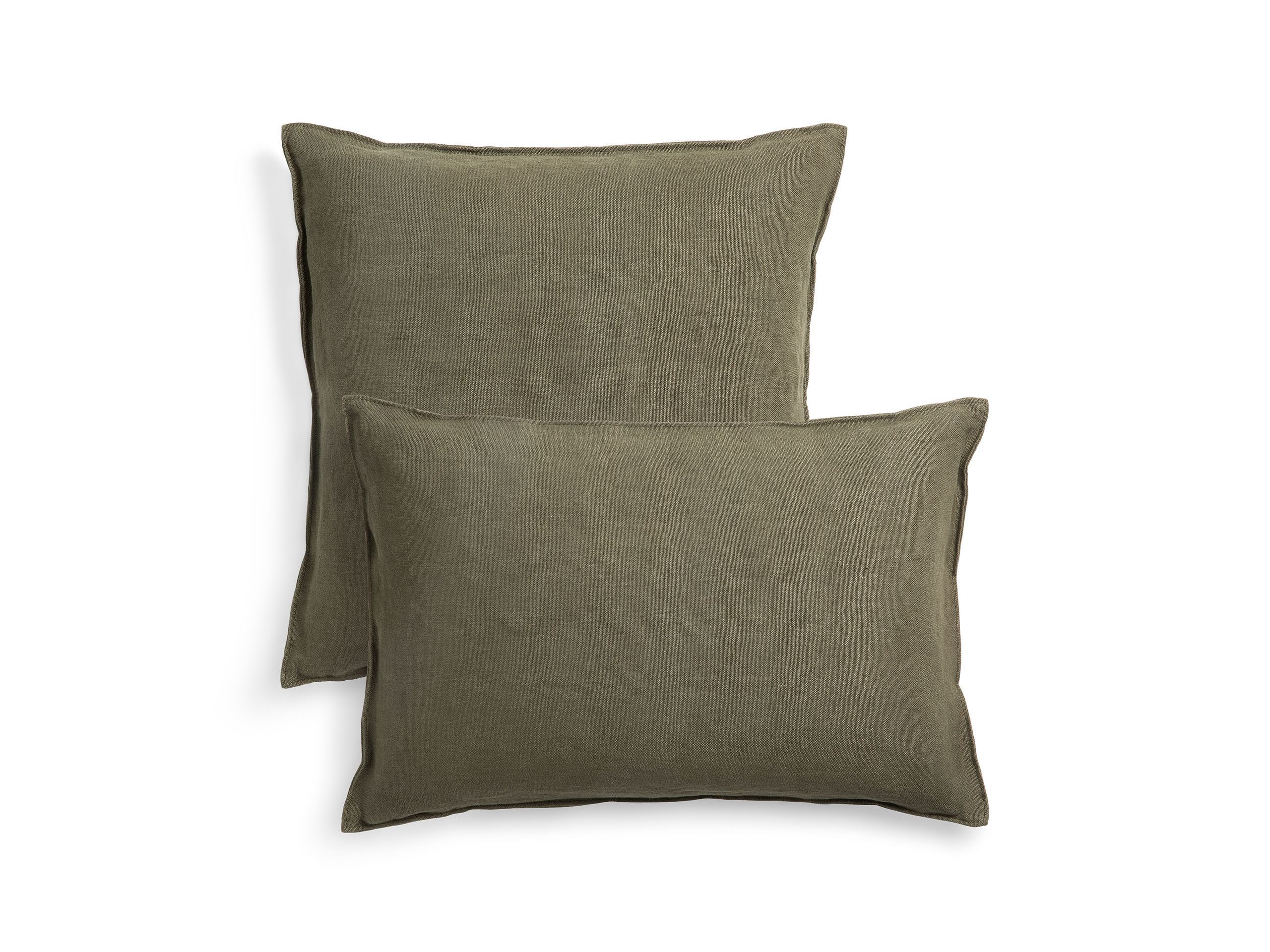 Квадратная льняная подушка Ethnicraft Necessity ARCH-00053160 - Вид №1