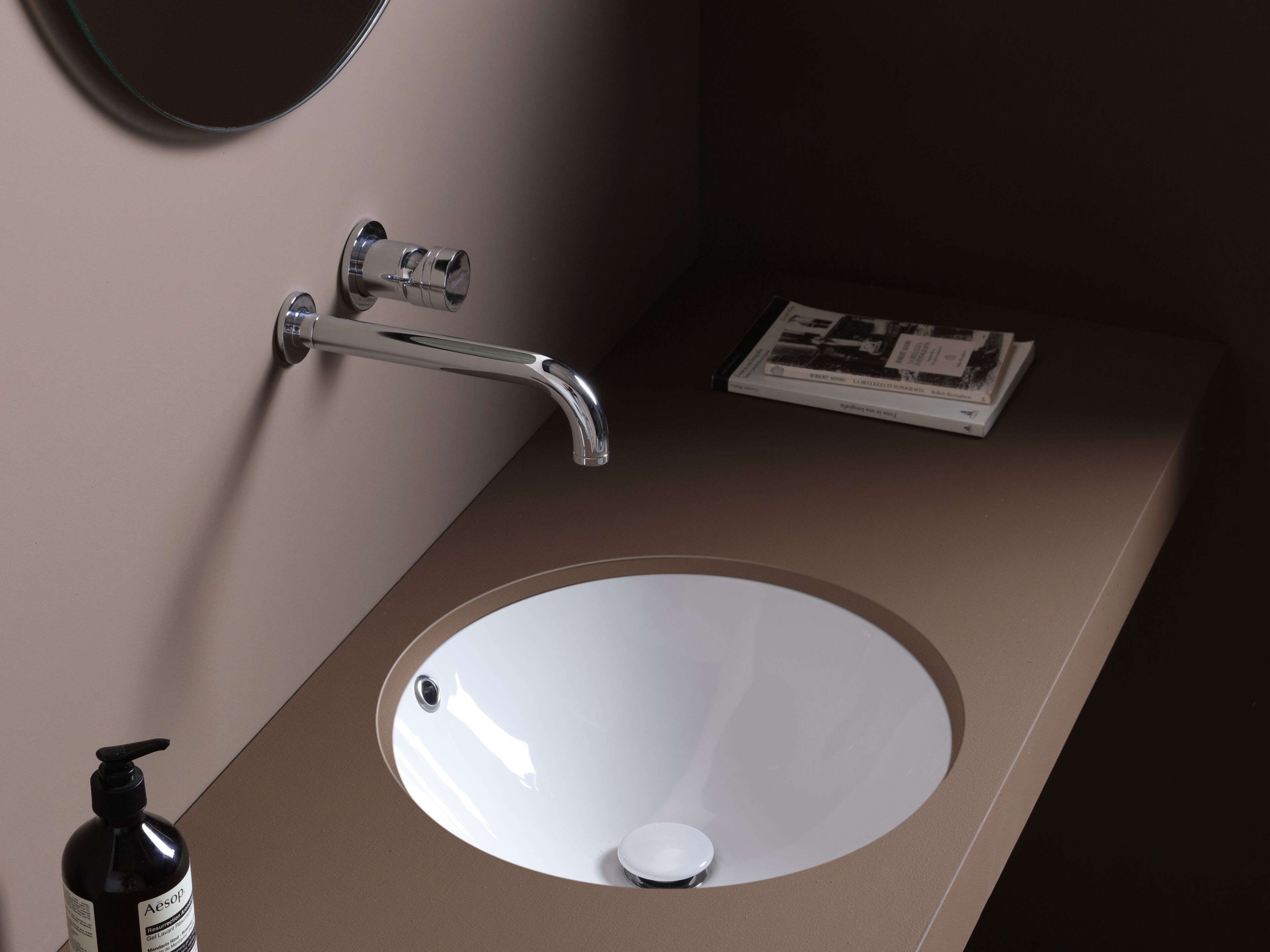 Керамическая круглая раковина для раковины Olympia Ceramica TONDO 46 ARCH-00111241 - Вид №1