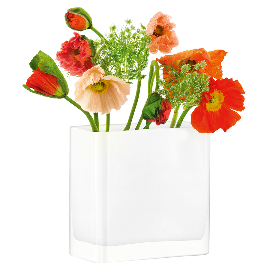 Ваза прямоугольная 20х20х10 см белая Modular LSA INTERNATIONAL ДИЗАЙНЕРСКИЕ 253401 Белый  - Вид №2