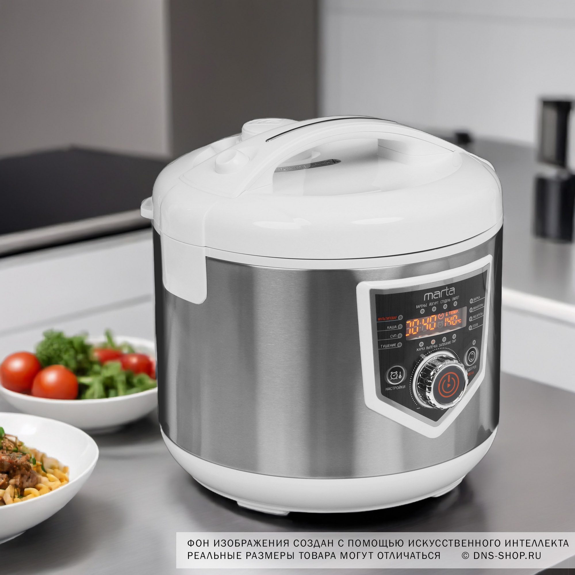 9033583 Мультиварка Marta MT-MC4336A белый STDN-0011876 - Вид №9