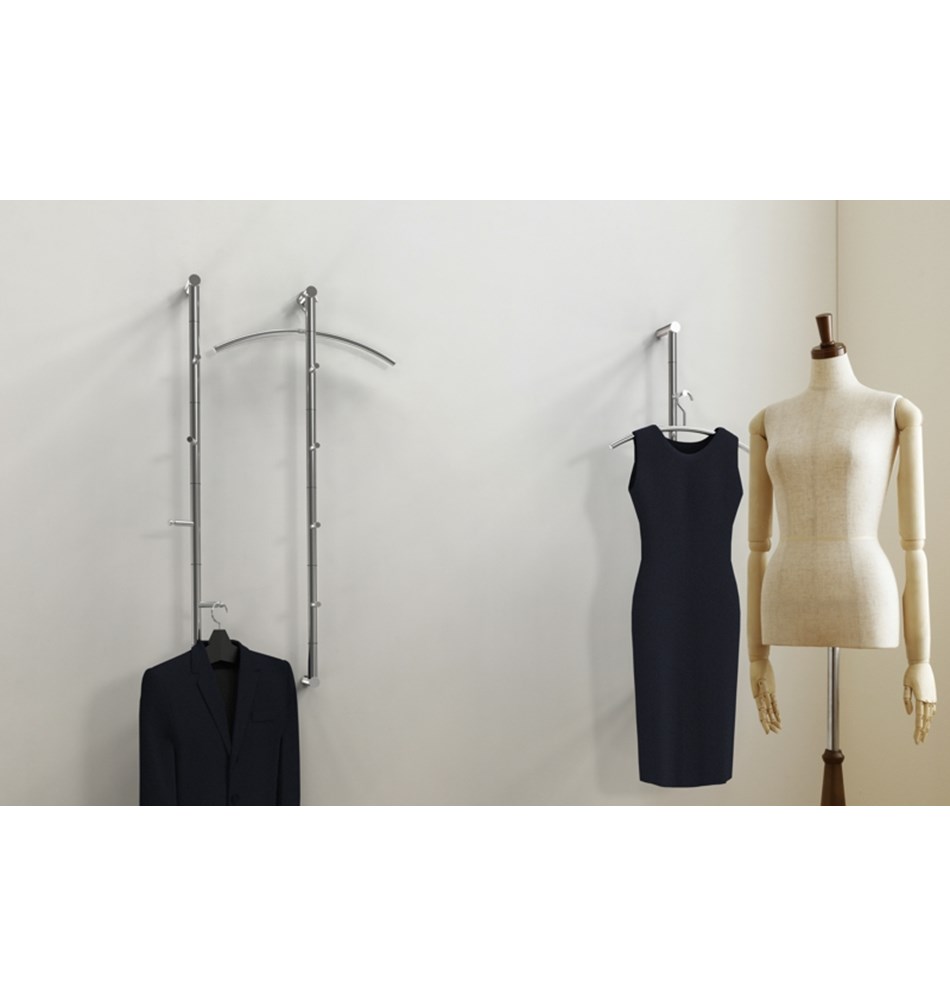 FROST Подставка для прихожей 3 » полированная Нержавеющая сталь Полированный O1904  - Вид №2