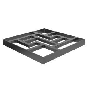 GEOLIA Форма для садовых дорожек 40х40х4 см с узором модерн 89340780