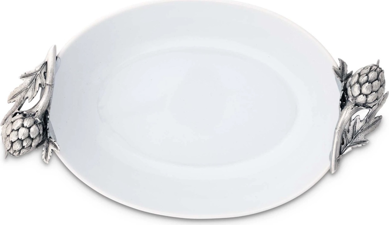 10648842 Vagabond House Блюдо сервировочное Vagabond House Артишок 36х22см, керамика Керамика 