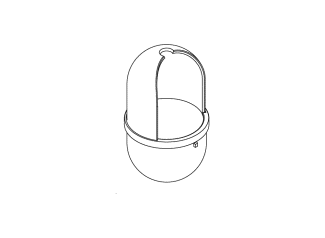 477.20B100 Набор туалетных щеток HEWI Edition matt | Polyamid  - Вид №18