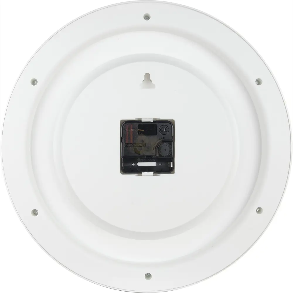 Часы настенные Troykatime Лаванда круглые пластик цвет белый/бежевый бесшумные ø31 см NATURE STLM-2050358 - Вид №1