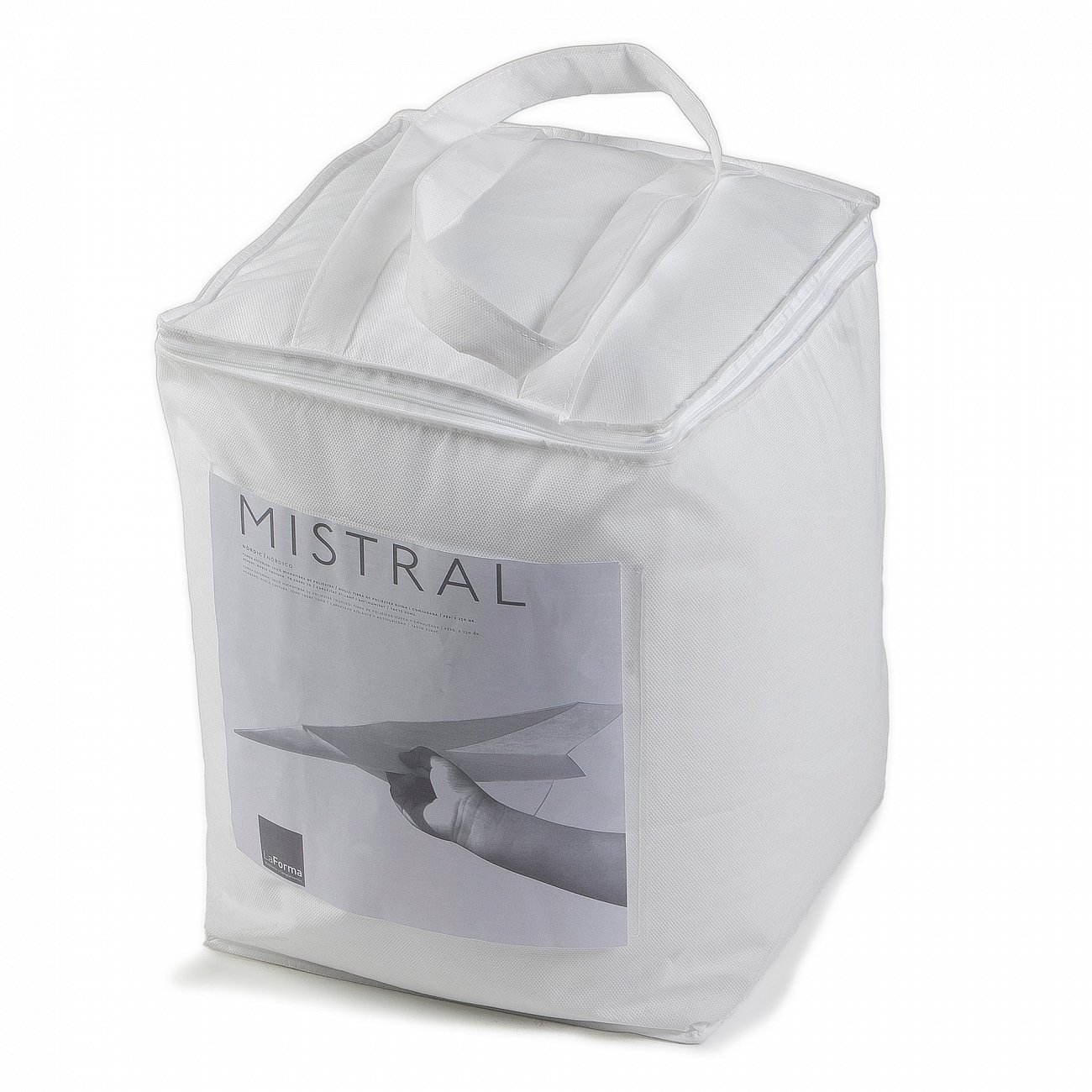 Одеяло 240х220 см из микрофибры белое Duvet от La Forma LA FORMA DUVET 00-3865248 Белый  - Вид №2