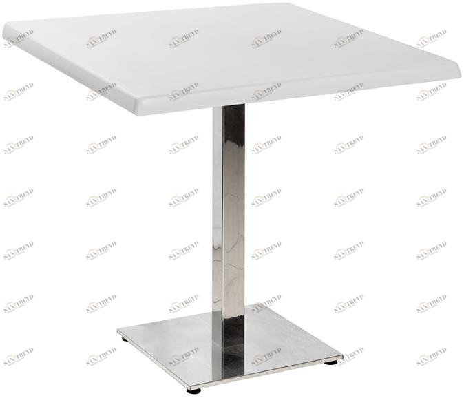 2526 Стол Harvey 80*80 Белый R-HOME 140401+170505pure_white