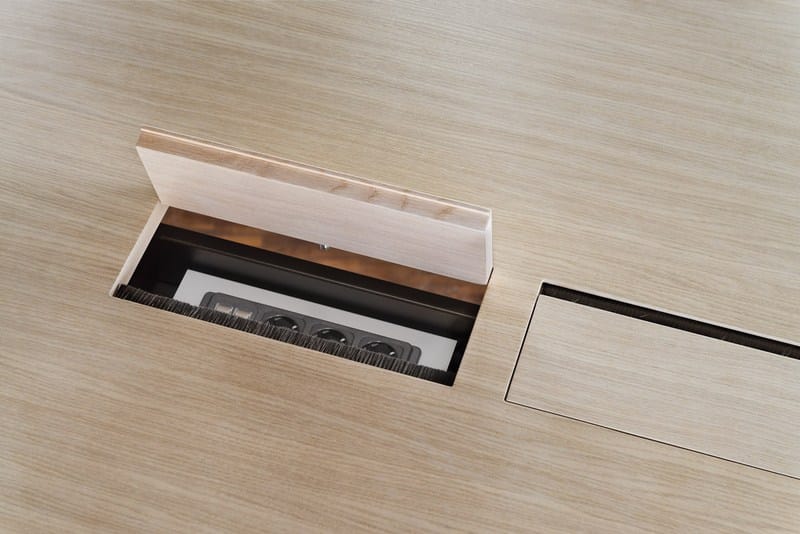 Круглый стол для совещаний из алюминия и дерева Brunner FINA ARCH-00022500 - Вид №4